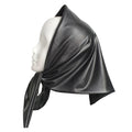 Womens Warm Long Shawl Winter Wraps Large Scarves Faux Leather Scarf Bandana Head Cover Kerchief