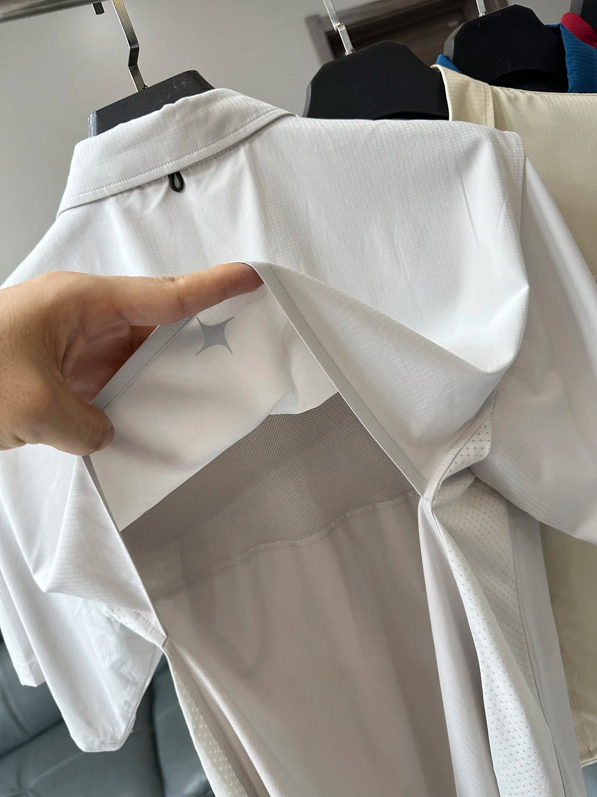 High Performance Men's Short Sleeve Shirt Breathable Tear Resistant Ultra Stretch Outdoor Fashionable Urban Style Quick Dry