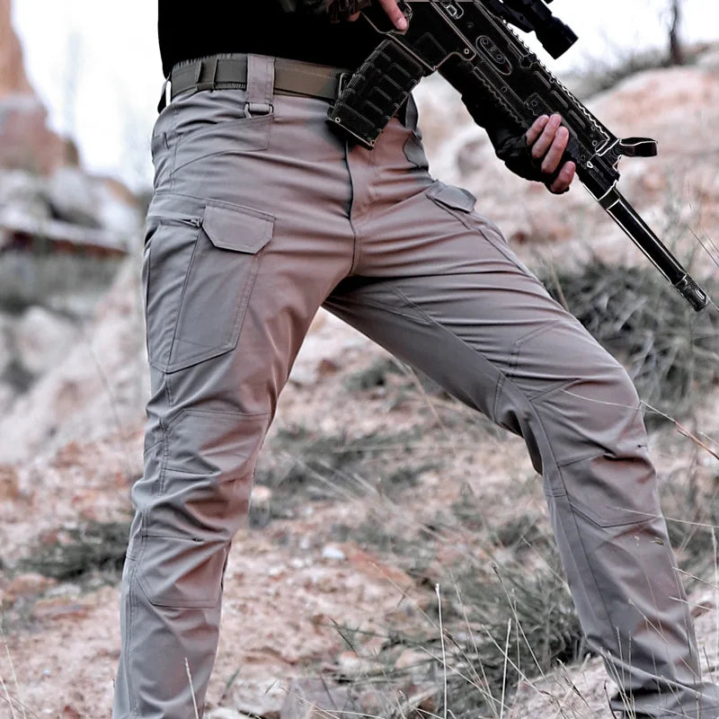 New Tactical Work Pants Men Outdoor Cargo Trousers Multi-pocket Waterproof Pant Autumn Spring Outdoor Workwear Hiking Trousers