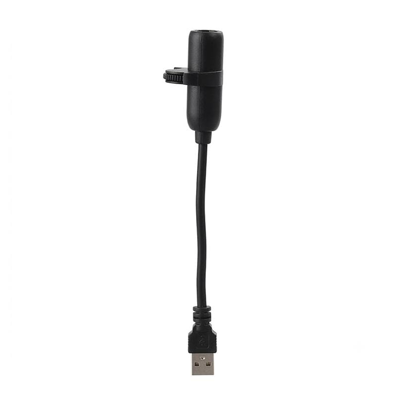 Cable de carga USB negro con conector de sujeción para proyector de galaxia USB con discos de proyección reemplazables