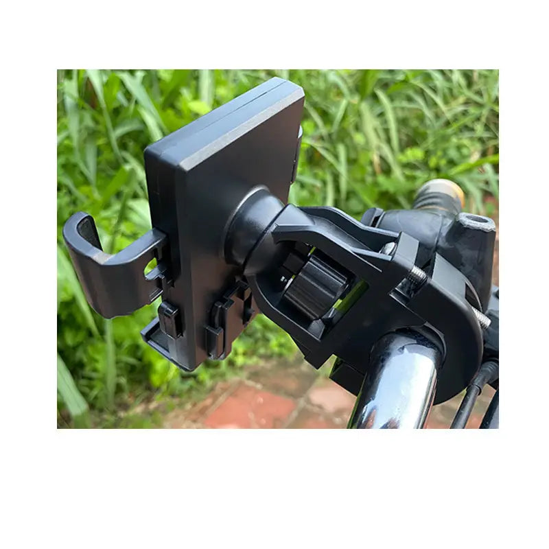 Universal 4-6.5inch Mobile Phone Holder Stand Bracket 360° View Mount For Motorcycle Bike   Bicycle Motorbike Car Shockproof