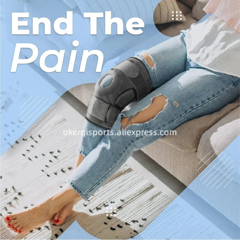 Knee Support 1PC Sports Entertainment Adjustable Training and Exercise Fitness Equipment Knee Pads for Joint Gym Safety Body