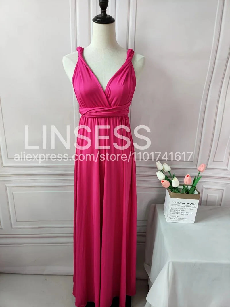 Bridesmaid Dress, Olive Green Maxi Bridesmaid Dress, Bridal Party Convertible Dress, Multiway Infinity Dress, Custom Dress