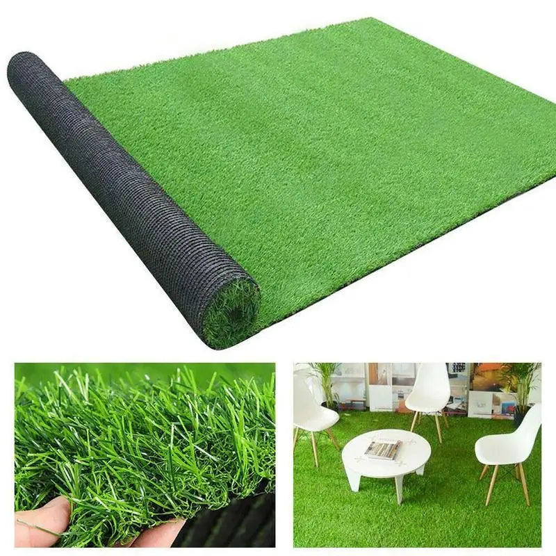 Artificial Lawn Carpet Interior Decoration Grass Mat Green DIY Micro Landscape Decor Fake Grass Mat Carpet Indoor
