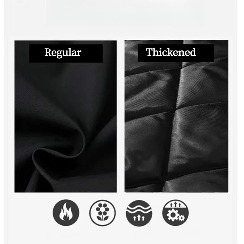 Winter New Korean Style Men Hooded Long Coat Faux Two Piece Trench Coat Parka Jacket Plus Size Warm