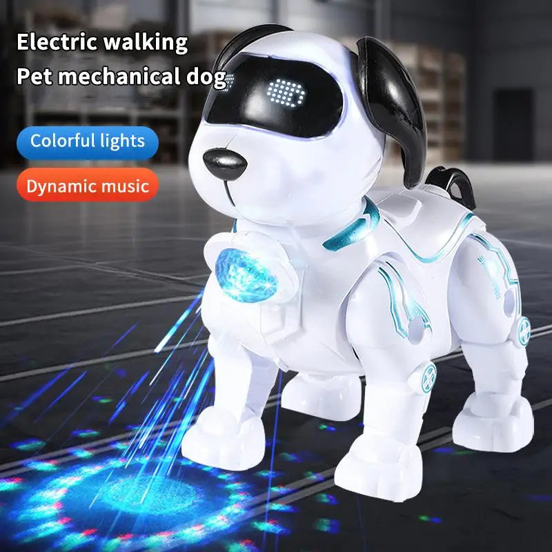 Robot Dog Electronic Stunt Pet Interactive Touch Programmable Smart Walking Dancing Kids Birthday Gift For Boys Girls