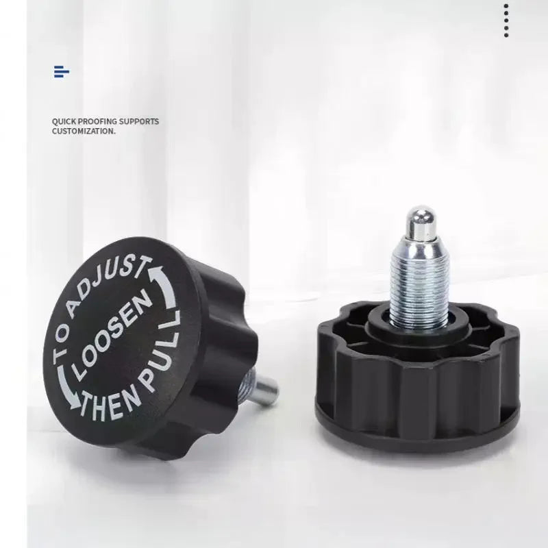 Gym Accessories Ball Type Pull Pin hinge knob Twist diameter 12mm Fitness equipment Car Pull Pin cushions Lift bayonet lock