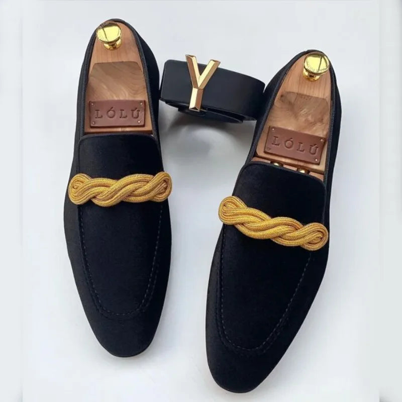 Shoes for Men Suede Fashion Moccasin Business Casual Shoe Plus Size Comfortable Non Slip Loafers Luxury 2026 New Men Dress Shoes