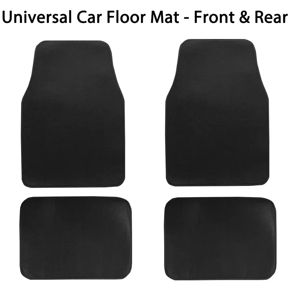 Car Floor Mat Front & Rear Automotive Carpet Floor Mats For Auto SUV Sedans Vans Accessories Dirt and Wear-resistant