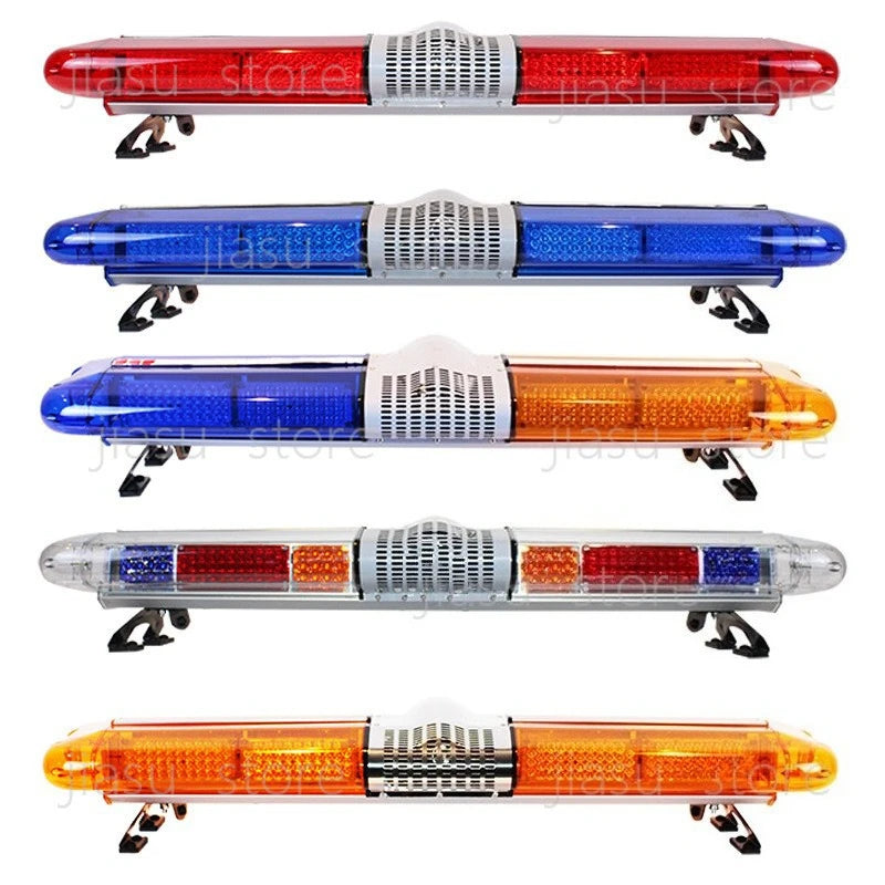 Emergency LED Warning Light Bar, Flashing Beacon for Trailer, Rescue Trucks & Engineering Operations