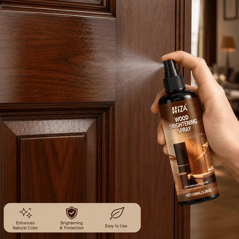 Furniture Polish Spray - All-in-One Wood Scratch Remover, Gloss Restorer & Protector for Cabinets, Tables, Floors