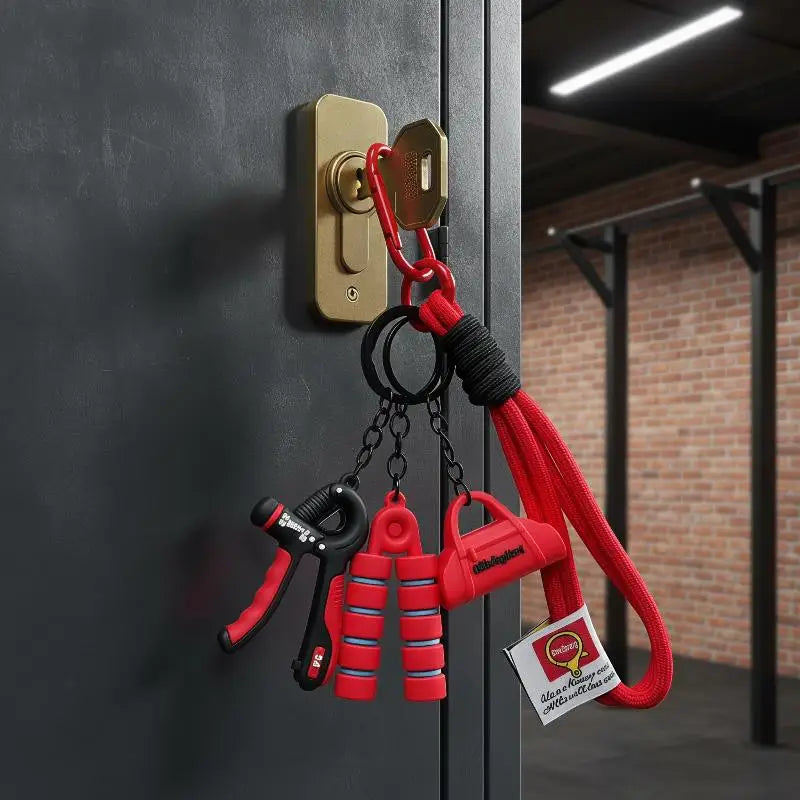 Personalized Sports Series Keychain Durable Fitness Themed Pendant 1Pcs Multi-purpose Key Accessory for Daily Use Workout Travel