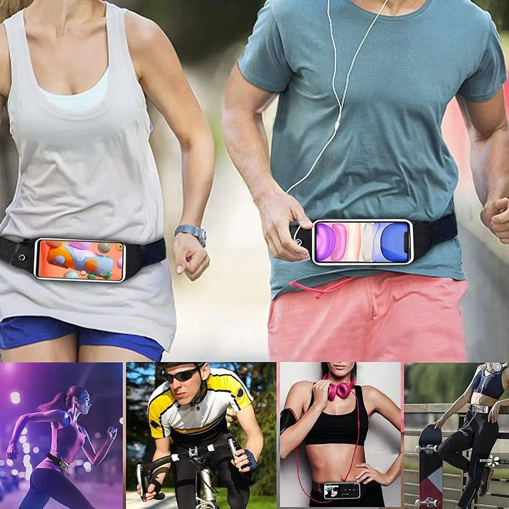 Accessories Waterproof Running Belt Touchscreen Running Gear Fanny Pack 6.5 inch Belt Bag