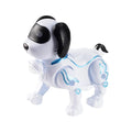 Plastic Electronic Robot Dog with Light Programmable Smart Electronic Stunt Pet Interactive Touch Walking Dancing Robot Dog