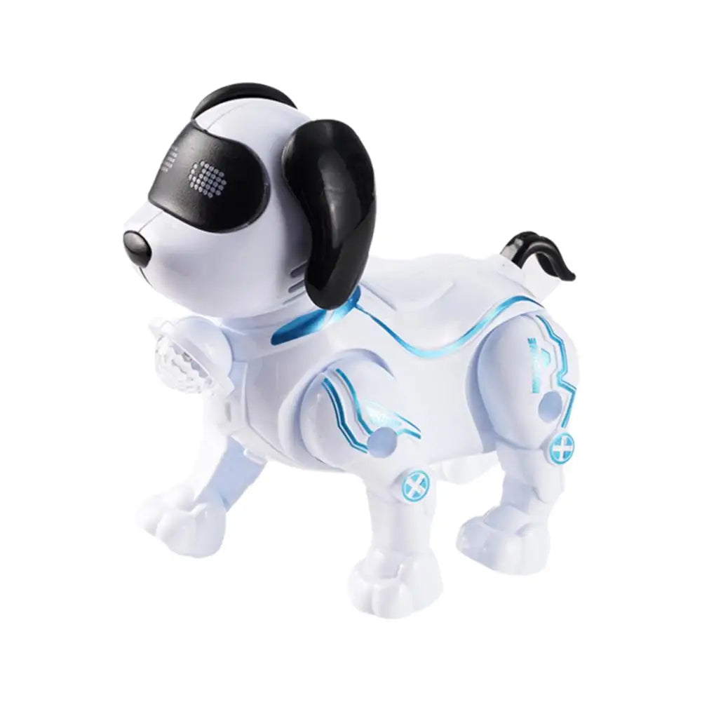 Plastic Electronic Robot Dog with Light Programmable Smart Electronic Stunt Pet Interactive Touch Walking Dancing Robot Dog