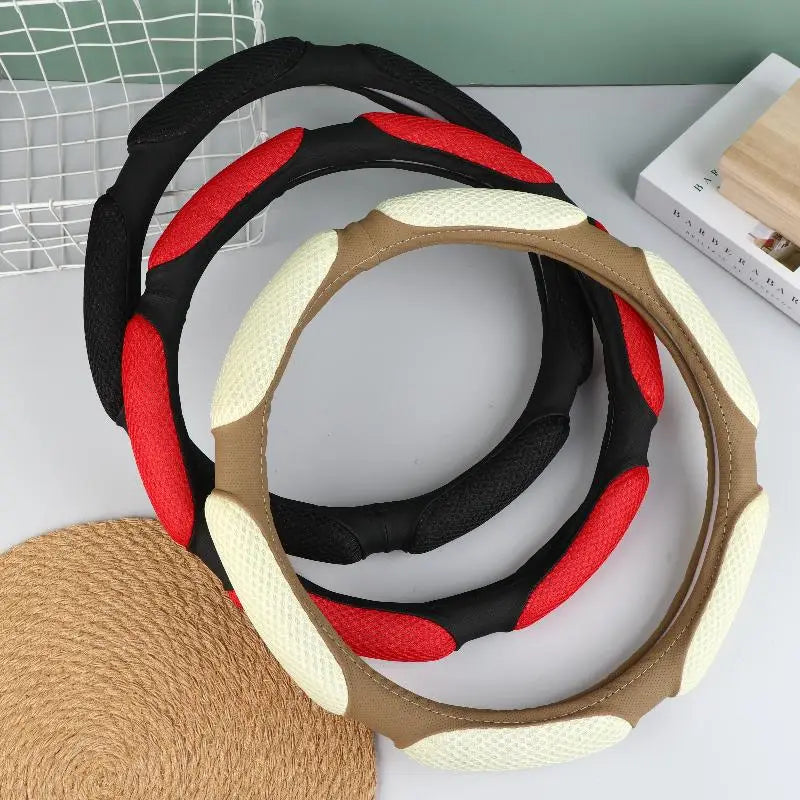 Steering Wheel Cover Suitable for 38cm Diameter Car Accessories Interior Steering Wheel Protective Decoration Universal