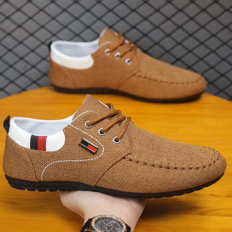 Men's Casual Sneakers, Lightweight, Breathable & Comfortable, Ideal for Daily Commute, Business‑casual Outfits