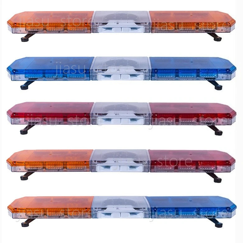 Emergency LED Warning Light Bar, Flashing Beacon for Trailer, Rescue Trucks & Engineering Operations