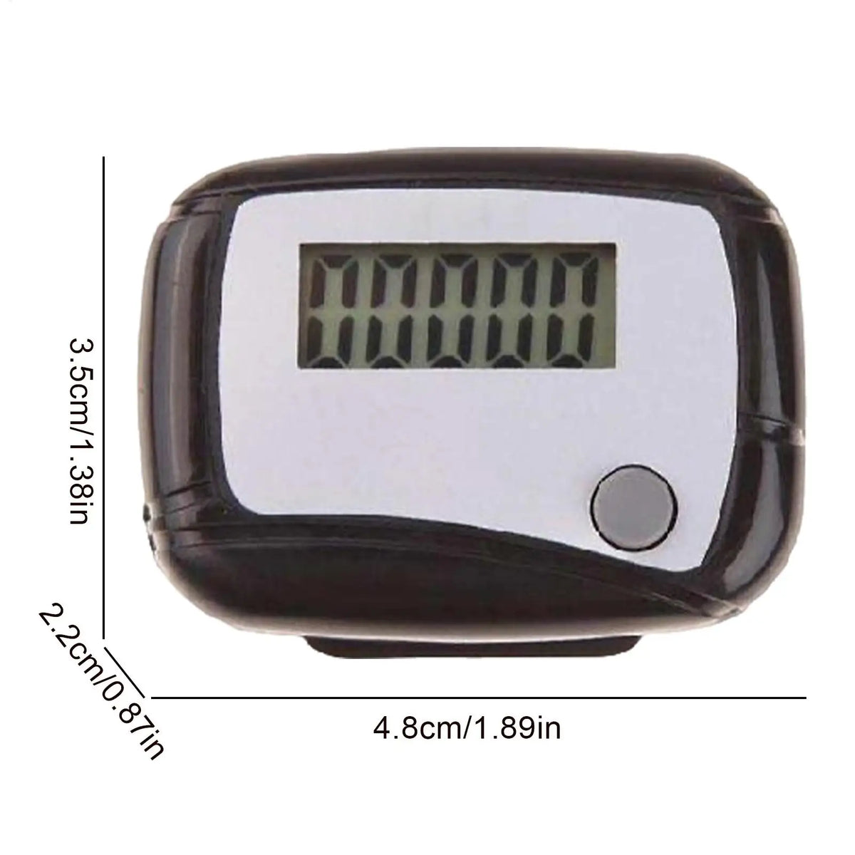 Fitness Trackers LCD Calorie Monitor Small Sports Walking Miles Pedometer For Daily Travel Running Jogging Walking Hiking Park