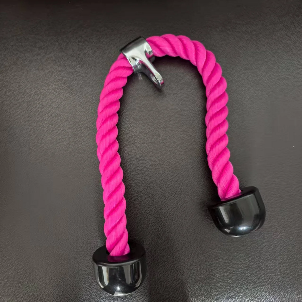 Tricep Rope Biceps Training Gantry Frame Equipment Double Head Pull Rope Gym Accessories for Body Building & Strength Training