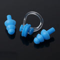 Swimming Loops Earplugs Nose Clip Set Silicone Soft Swimming Accessories Boxed Dustproof and Noise-proof Earplugs Sleeping