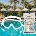 Anti-fog And Anti-ultraviolet/safety Optical Lenses/swimming Accessories Adult Electroplated Large Frame Swimming Goggles