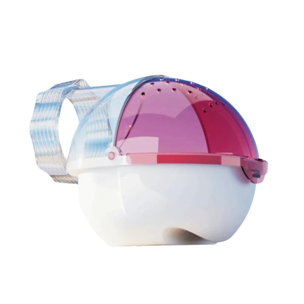 Cute External Hamster Bathroom Toy Toilet DIY Hamster Bathtub Pet Accessories Acrylic Hamster Sauna Room Hamster Care