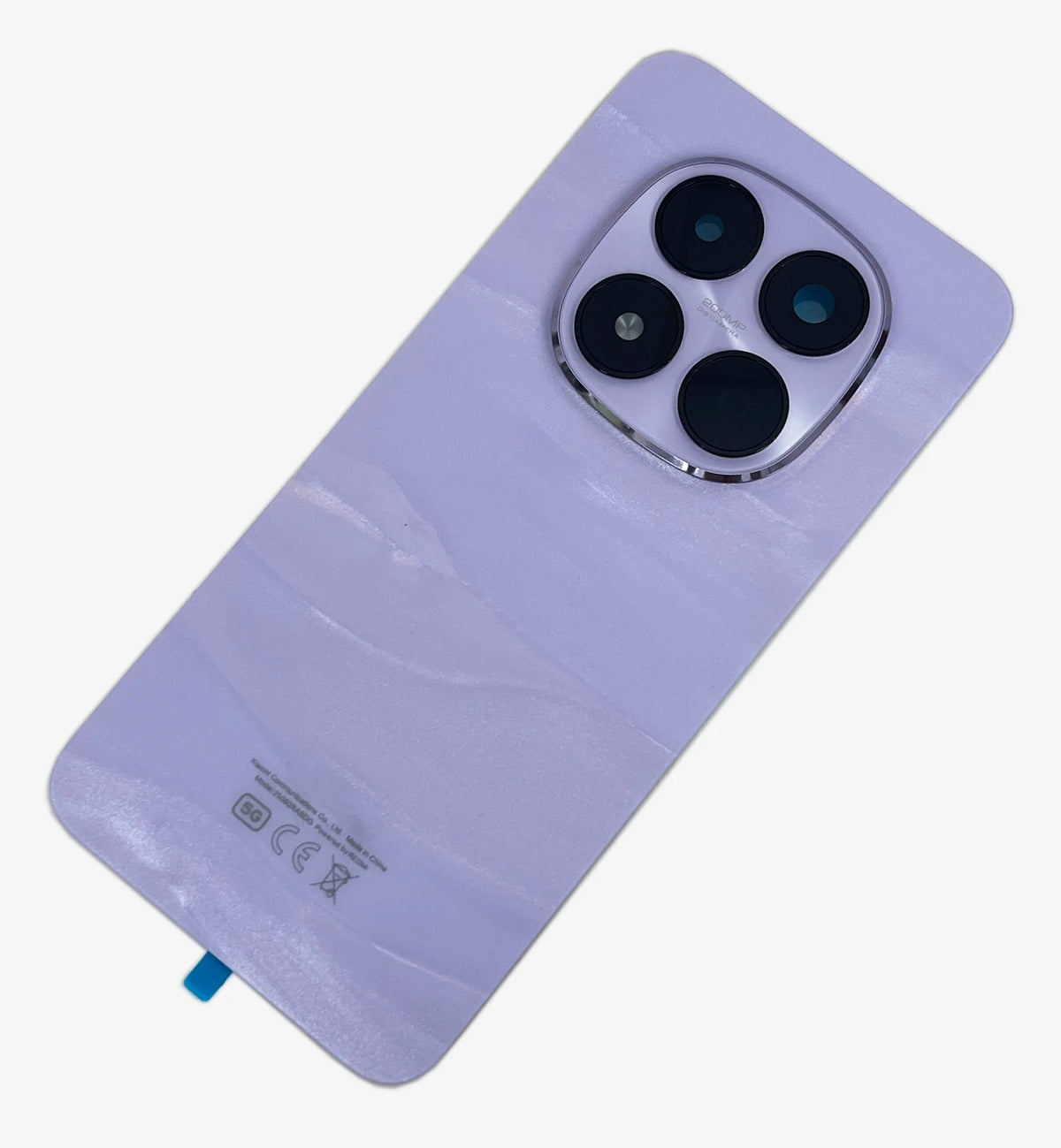 100% New Quality For Xiaomi Redmi Note 15 Pro 5G Back Battery Cover with Camera Lens, Rear Panel Housing Case Replacement Parts