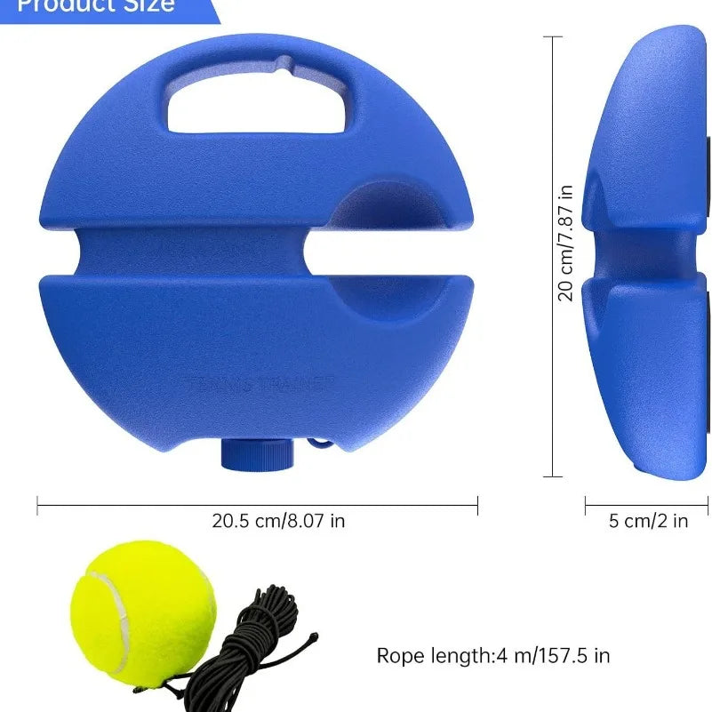 Tennis training equipment single player set practice equipment base high rebound belt tennis rope wear-resistant tennis ball