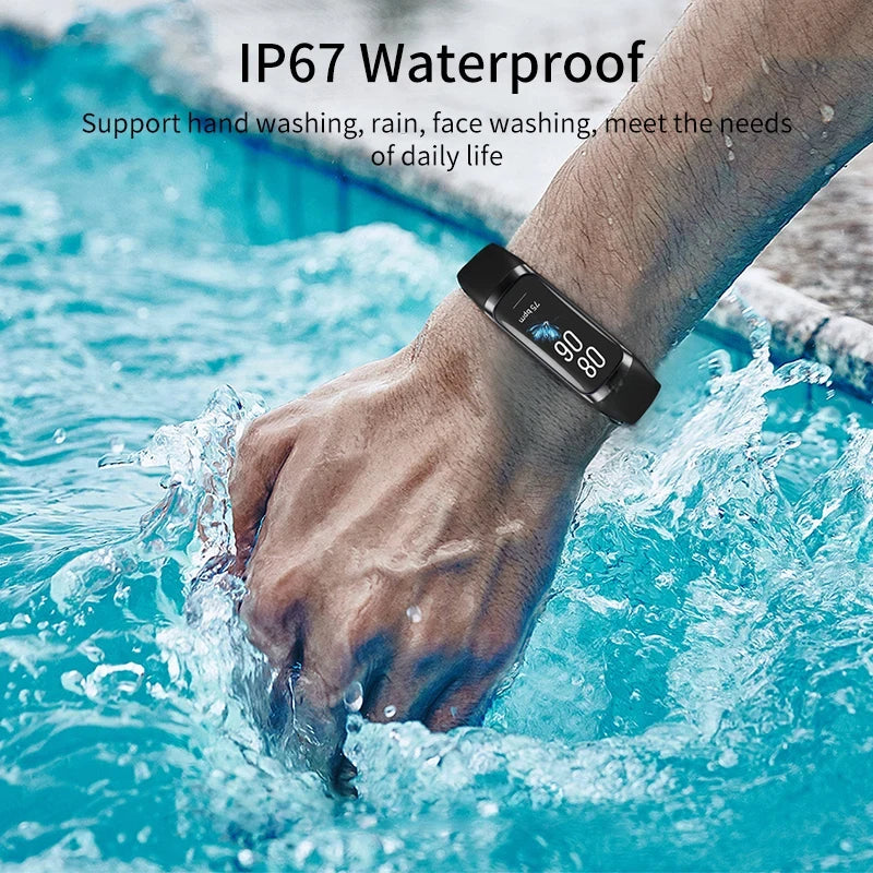 New Smartwatch 2026 Heart Rate Body Temperature Health Monitor Waterproof Smart Watch Man Women Sports Fitness Tracker Bracelet