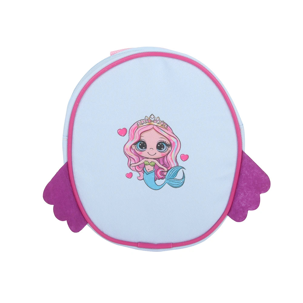 1PC Cartoon Fashion Doll Bag Accessories For Kids Above 3+ Cute Mini Backpack Travel Case Keychain Haversack Girl's Gift Toy