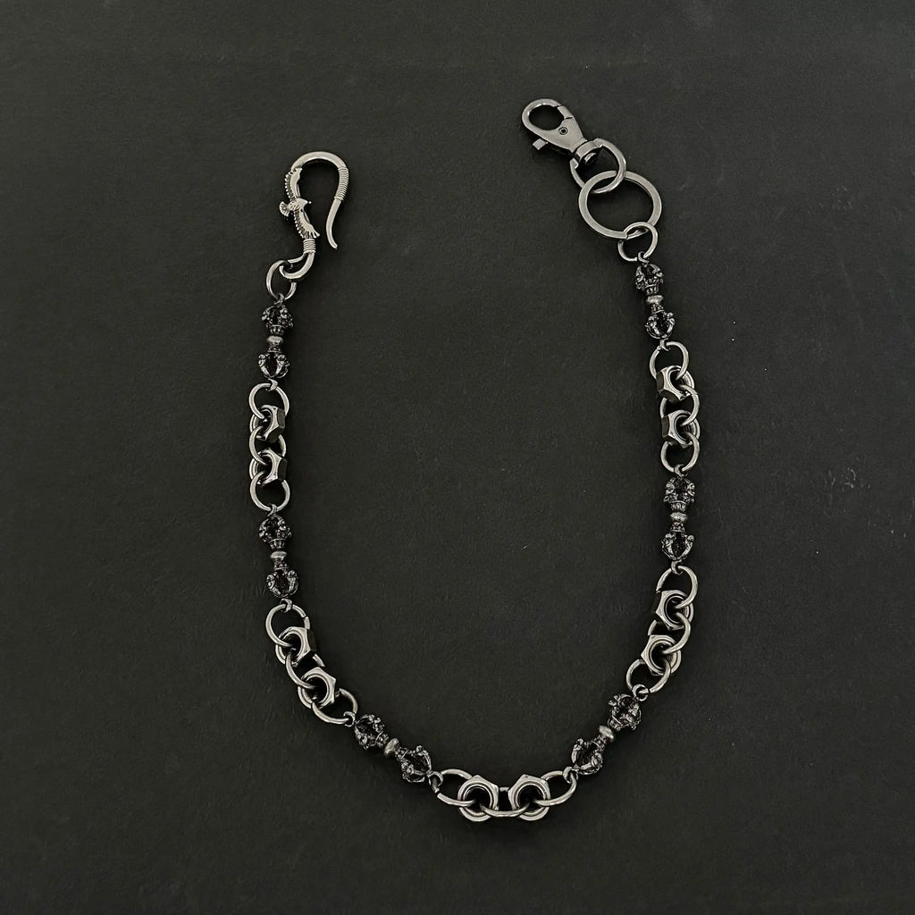 Trouser Chains for Men Pants Chain Jean Belt Biker Wallet Chain Eagle Charm for Men Hip Hop Punk Heavy Goth Accessories