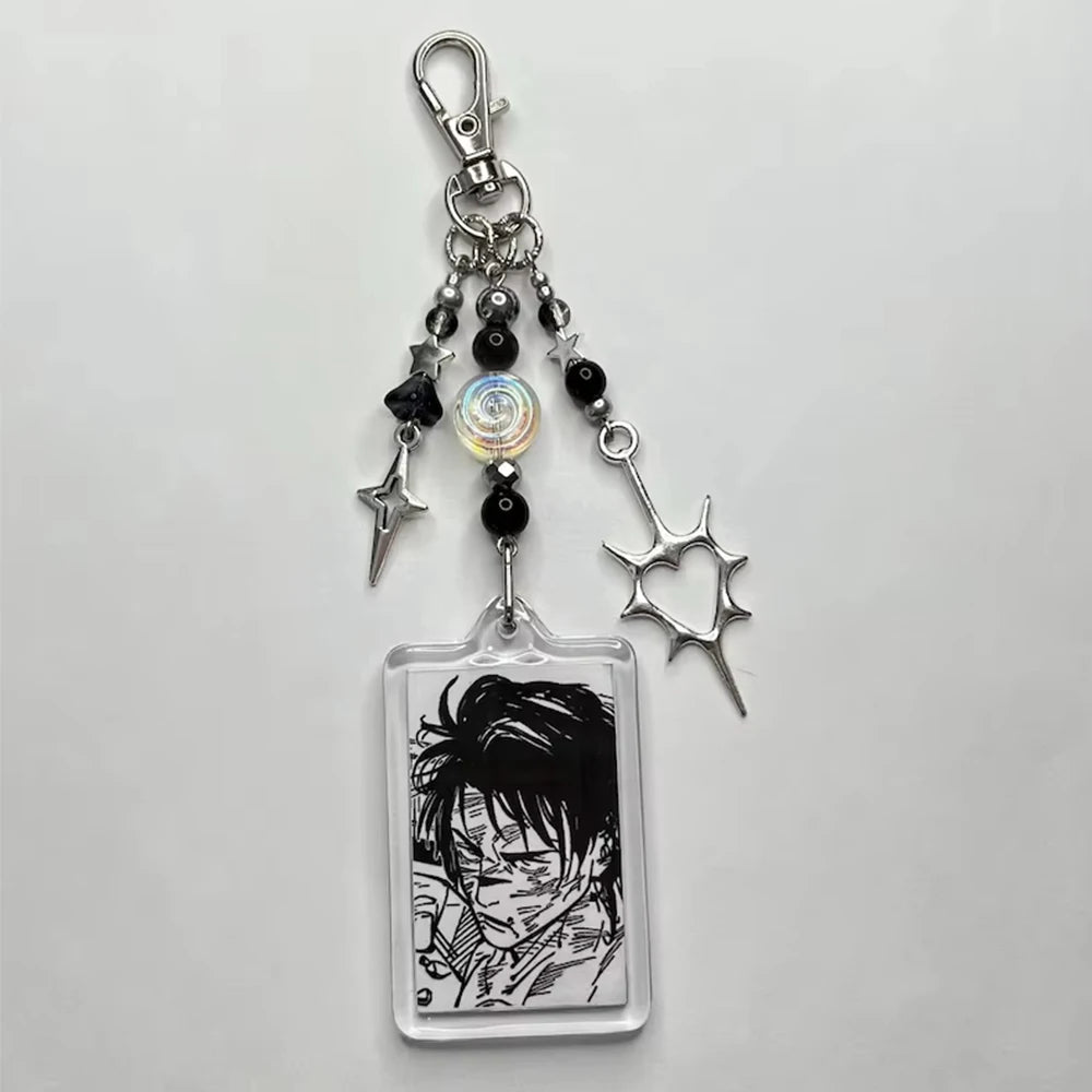 Fashion Choso Keychains Cute Jewellery Handmade Y2K Key Ring Jewelry Gifts