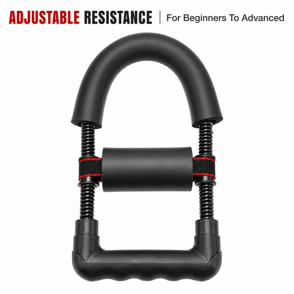 Adjustable Wrist Exerciser Forearm Trainer Portable Home Fitness Tool Wrist Strength Grip Training for Sports Office Beginner