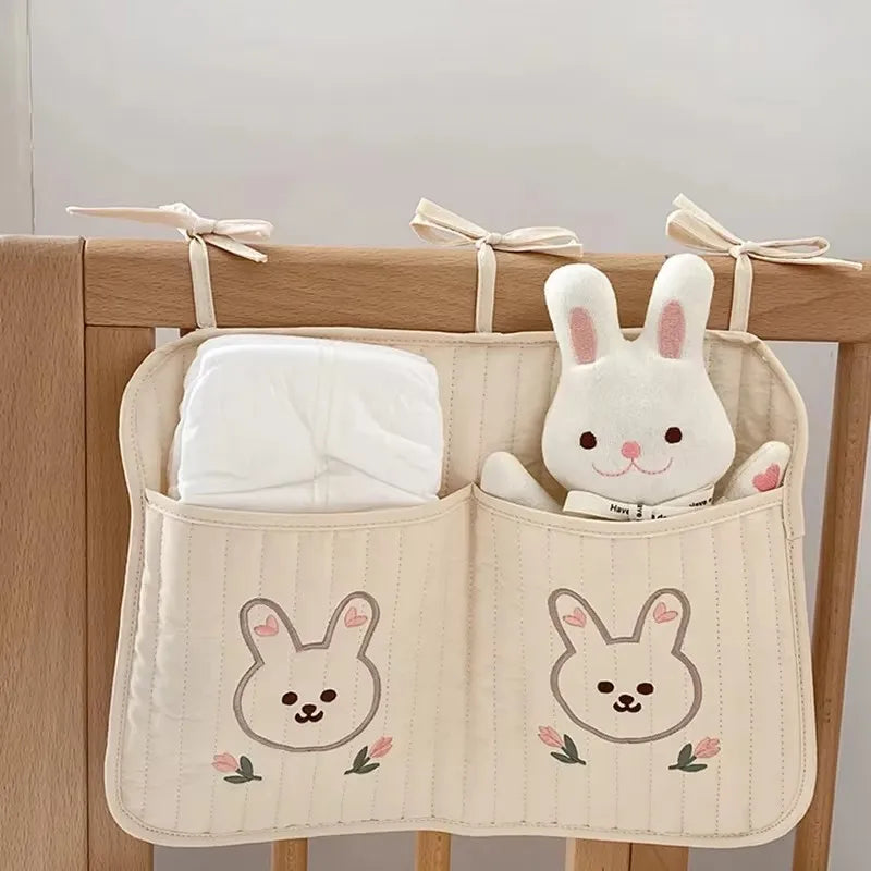 Baby products storage bag  Baby bed stroller hanging storage bag  Multi-functional portable hook-pattern storage bag