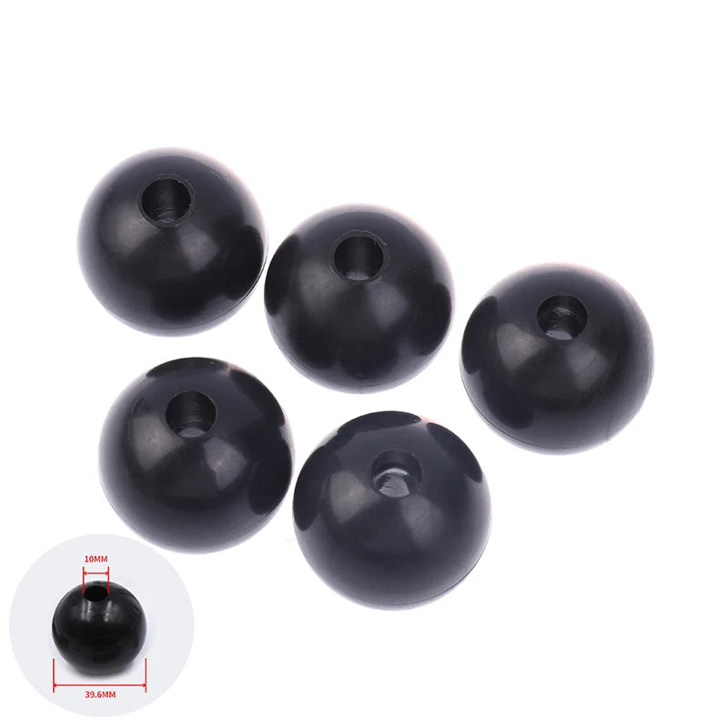 5Pcs Gym Cable Steel Wire Rope Accessories Cable Machine Fitness Equipment Exercise Metal Limit Ball Terminals Gasket