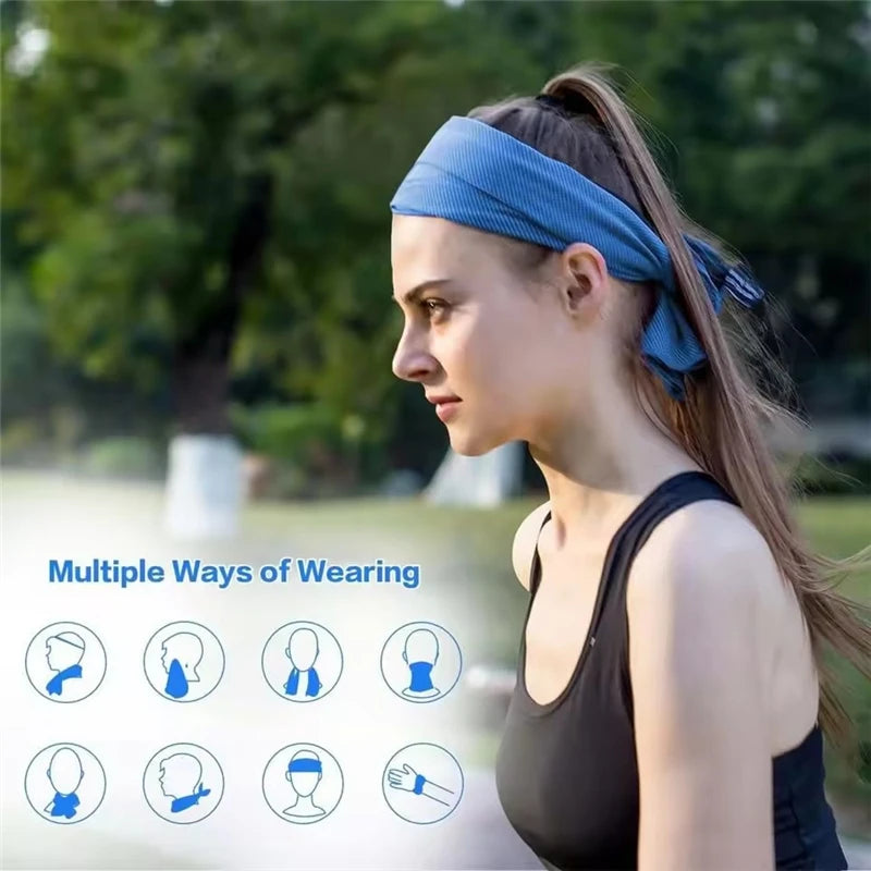Outdoor Quick Drying Exercise Cooling Ice Towel Outdoor Fitness Running Exercise Towel Swimming Accessories