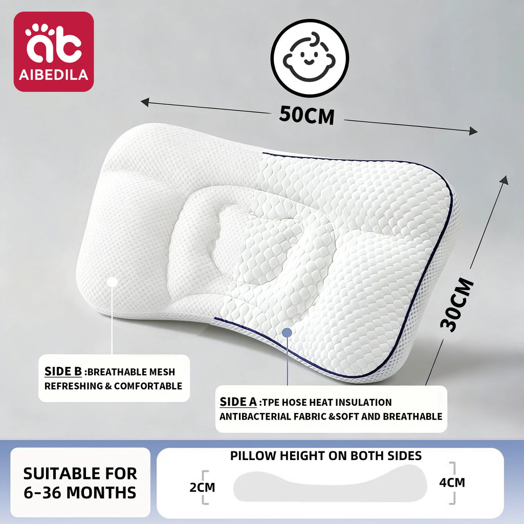 AIBEDILA Baby Pillows for Newborns Neck Pillow Newborn Baby Things Children's Orthopedic Travel Pillow Bedding Mother Kids Items