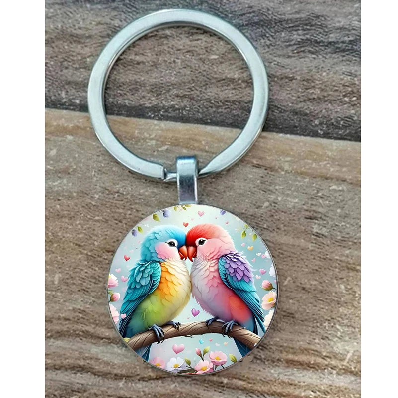 Animal and bird keychains