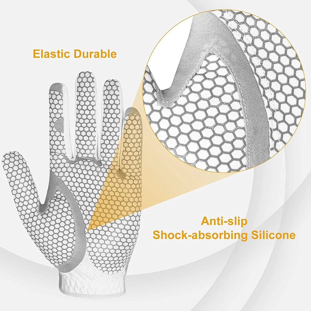 2025 New High-End Golf Gloves, Left-Hand Golf Gloves for Men, Breathable and Anti-Slip Left-Hand Golf Gloves for Men