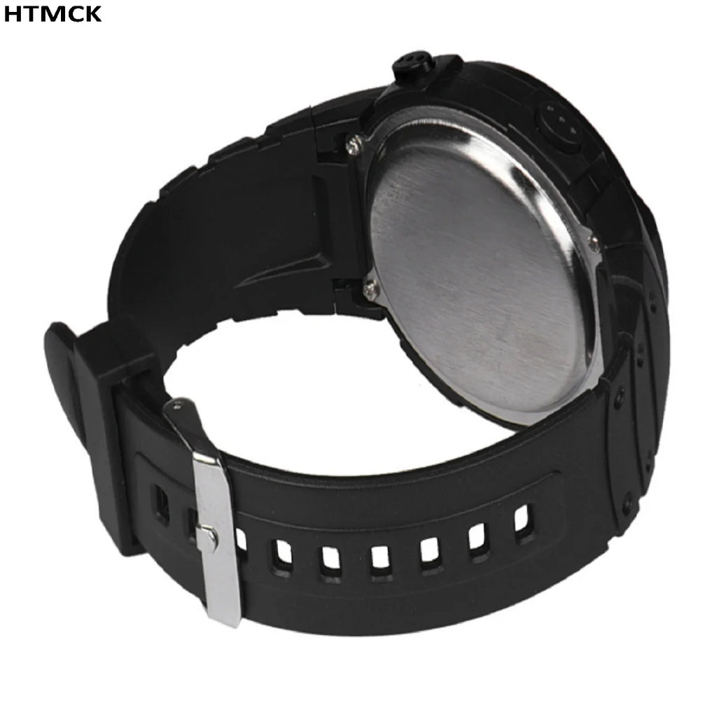Men's LED Digital Sports Watch Multi‑Function Rubber Strap Electronic Wristwatch Fitness Sport Timekeeping Watch forDailyOutdoor