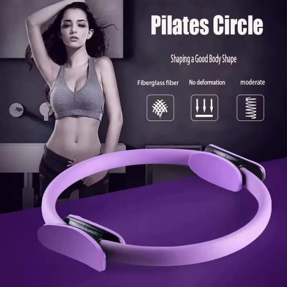 Exercise Yoga Pilates Ring Yoga Equipment Sports Resistance Ring Yoga Fitness Ring Circle Multi-function