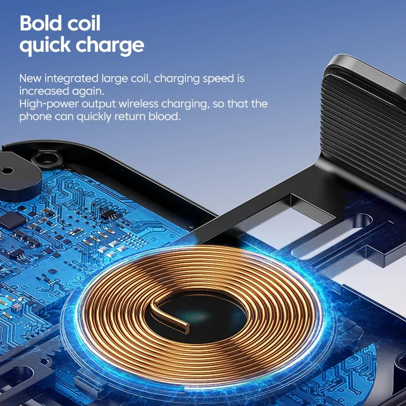 Universal Car Wireless Charger Auto Car Mount Phone Holder Stand 15W Fast Charging For Smartphone Intelligent Sensing