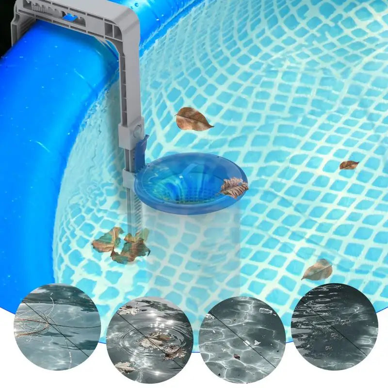Swimming Wading Sports Pool Cleaning Accessories Skimmer: 2Pcs Wall Drainage Filter Basket