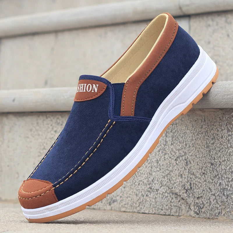 Men's Casual Sneakers Summer Breathable Canvas Lightweight Soft Sole Affordable Free Shipping Shoes