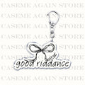 Hot Female Singer Keychains for Accessories Jewelry Good Riddance The Secret of Us This Is What It Feels Like Keyrings Fans Gift
