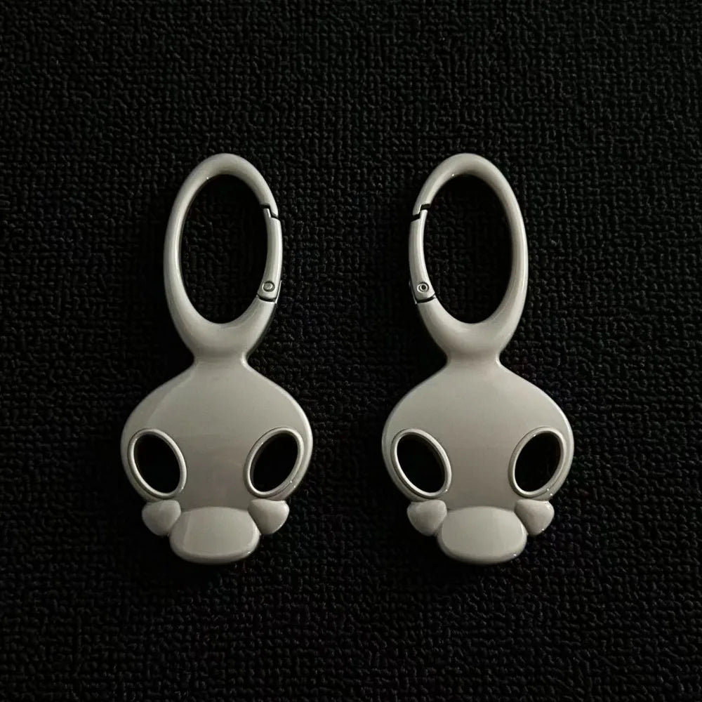 Personalized and Unique Facial Features Car Keychain High-end Feel Three-dimensional Metal Waist Bag Hanging Accessories