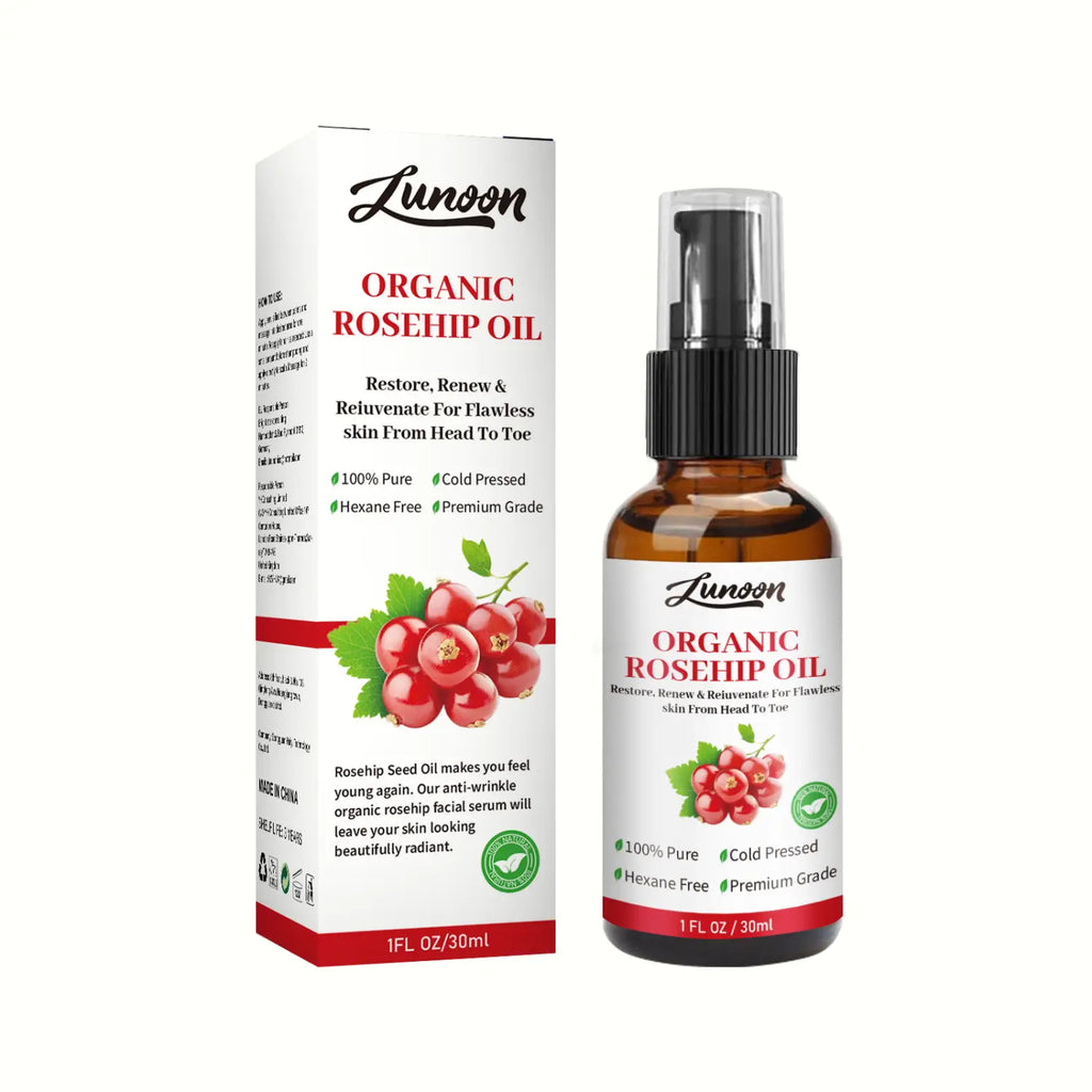 Rosehip Essential Oil Face and Body Skin Care Anti-Dry Moisturizing Brighten Skin Moisturizing Massage Essential Oil