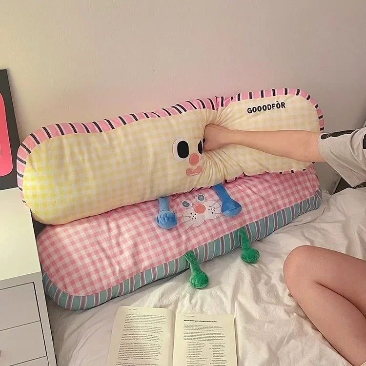 Cute Bedroom Sleep Bar Disassembly Laundry Bed Bed Side Leg Pillow Side Sleeping Pad Boys Pillow Girls Dopamine Cushion