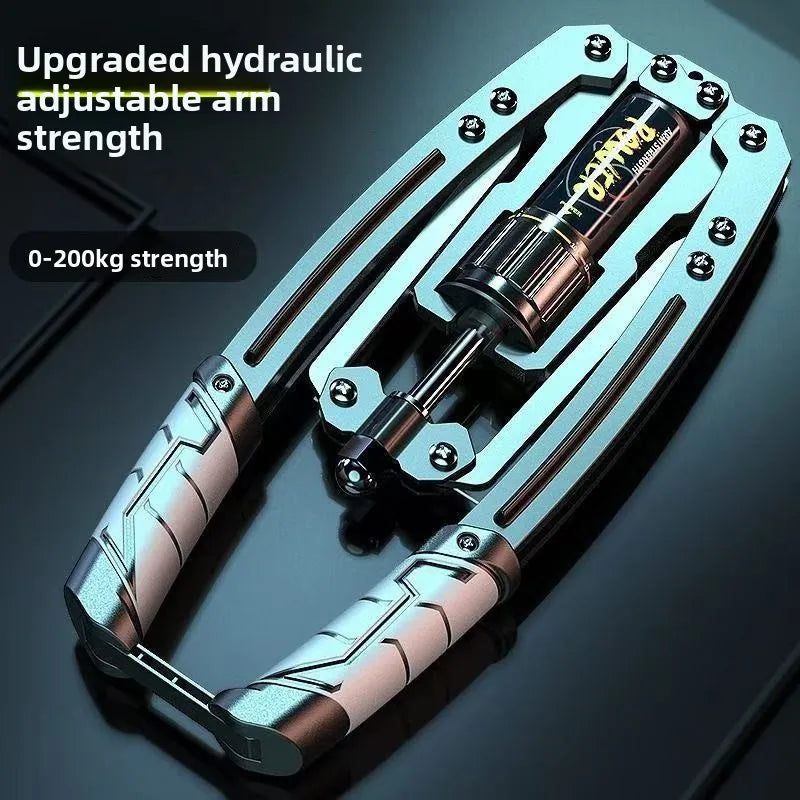 Adjustable Hydraulic Power Twister Exerciser Hand Grip Strengthener Chest Muscle Training Upper‑Body Fitness Workout Equipment